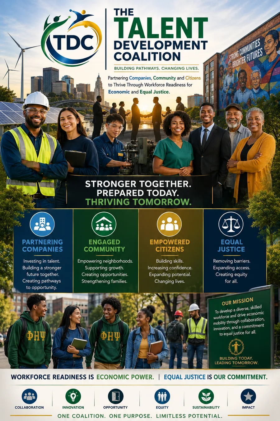 Talent Development Coalition employer partner workforce initiative
